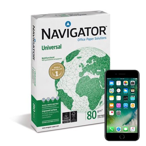 Win a FREE Iphone 7 with Navigator A4 paper
